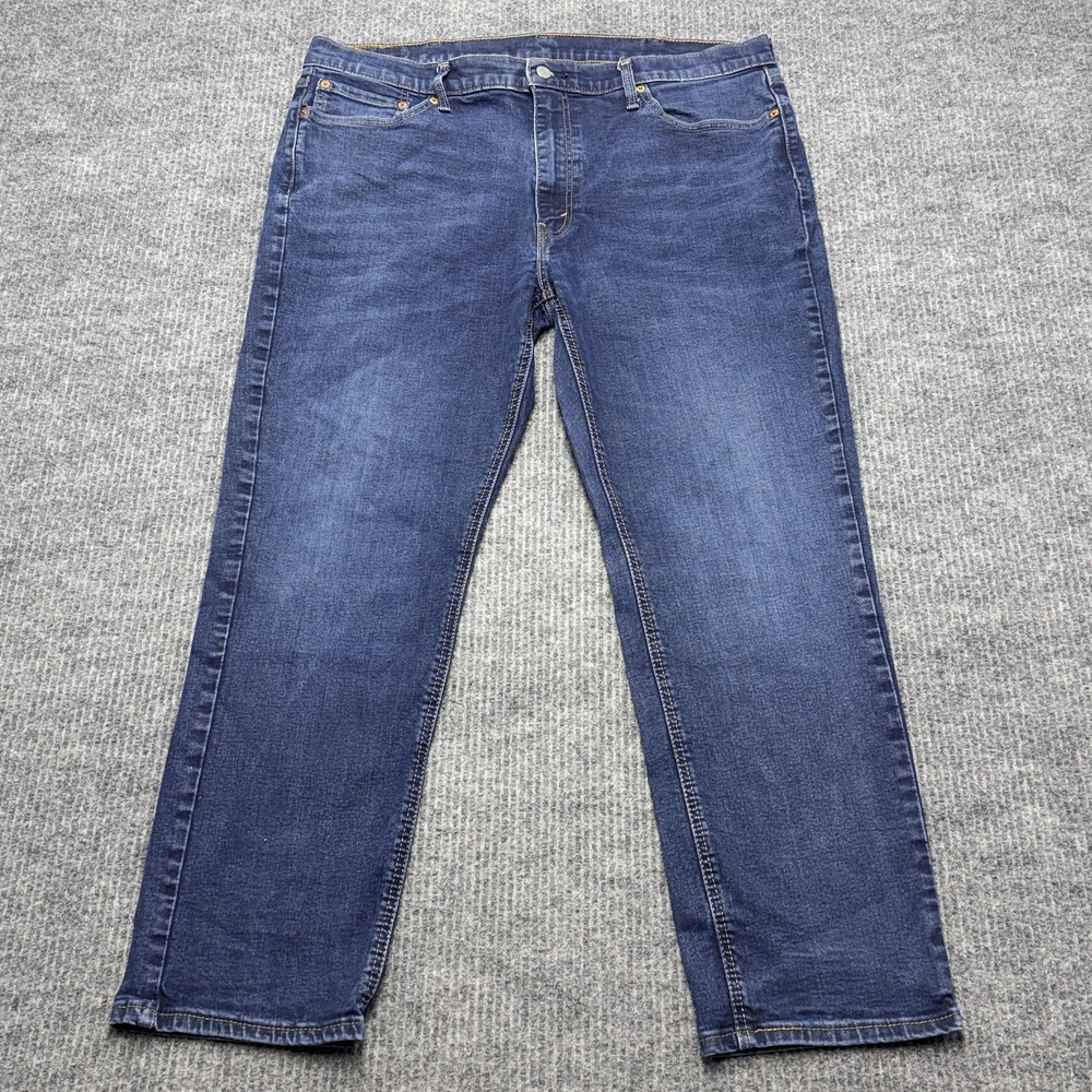 Levis 541 Jeans Mens 40x30 Blue Medium Wash Athletic Taper Stretch Denim Pants